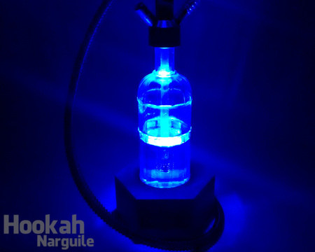 Base Luminosa com Luz de LED Azul - Hookah Narguile