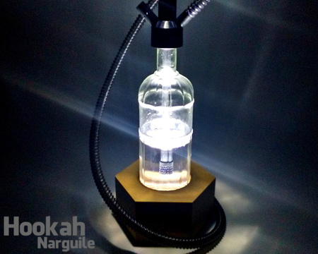 Base Luminosa com Luz de LED Branco - Hookah Narguile