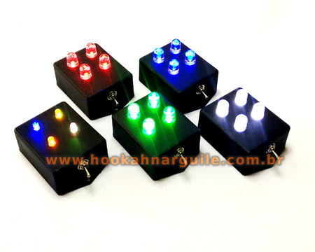 Luzes de LED da Base Luminosa - Hookah Narguile