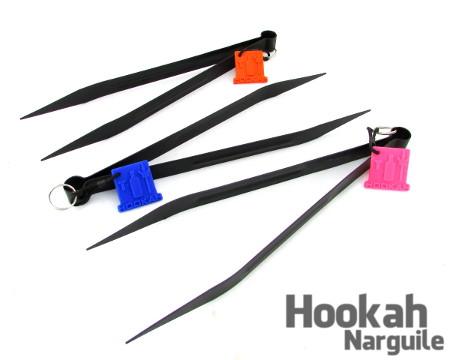 Pegador Pinça de carvão - Preto - Hookah Narguile