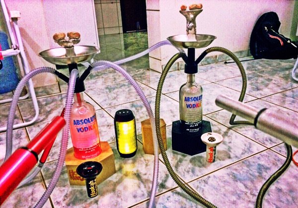 Hookah Narguile / Absolut Narguile Vodca - Compartilhar Sessão