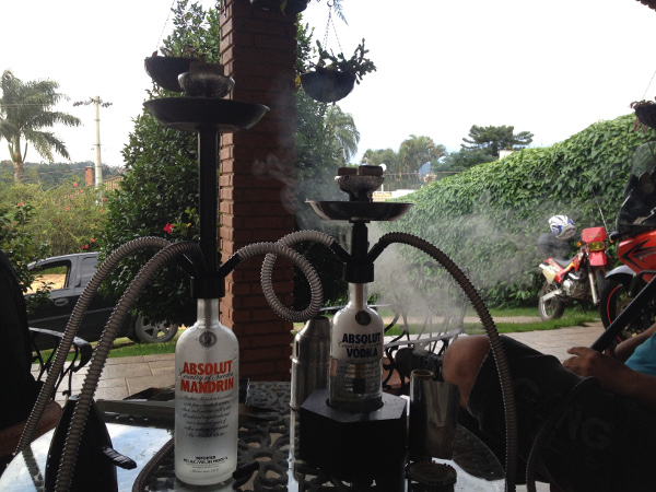 Hookah Narguile / Absolut Narguile Vodca - Compartilhar Sessão