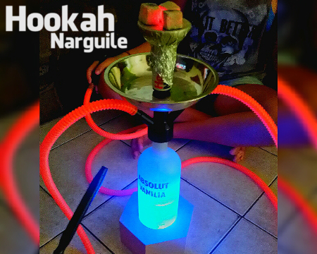 Hookah Narguile 4.0 de garrafa / Absolut Narguile Vodca