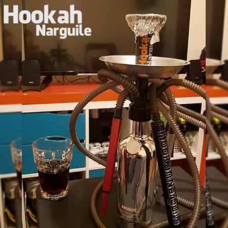 Hookah Narguile 4.0 de garrafa / Absolut Narguile Vodca