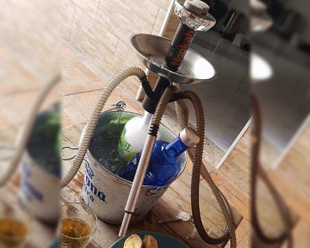 Hookah Narguile 4.0 de garrafa / Absolut Narguile Vodca